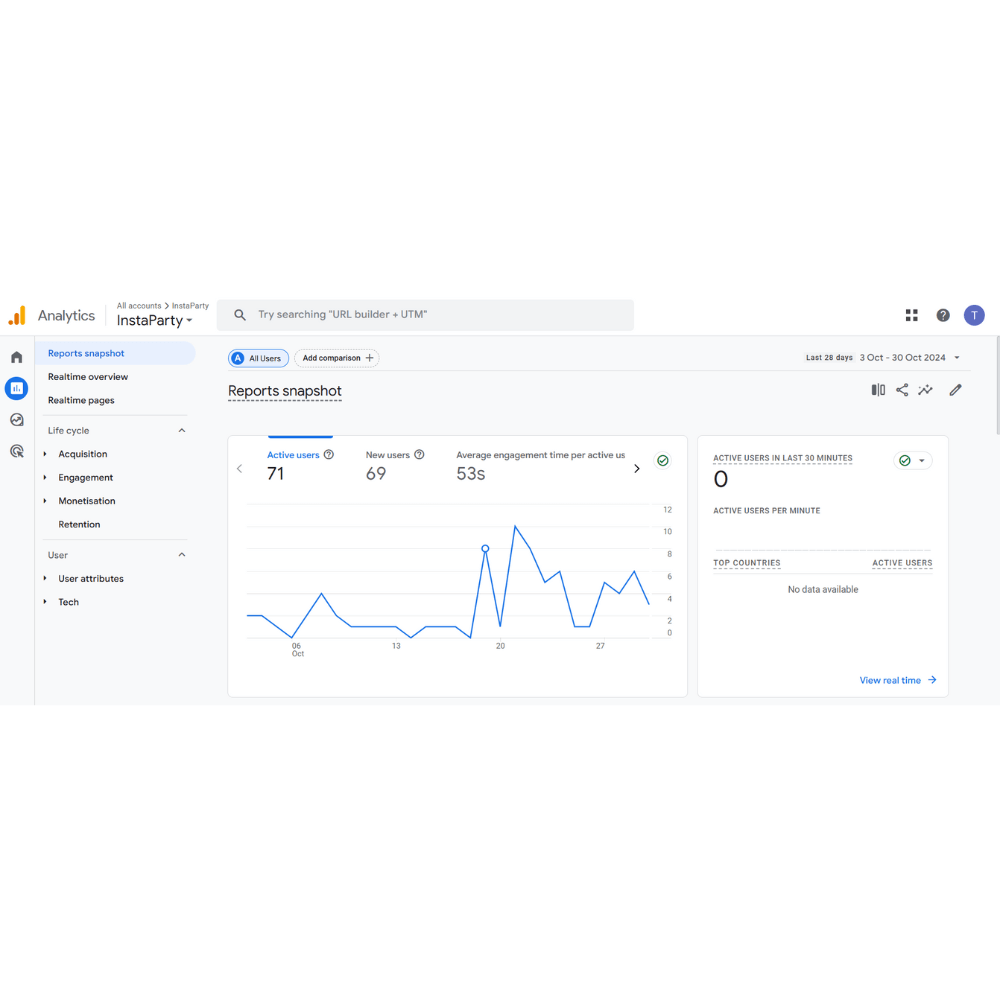 Google Analytics Report